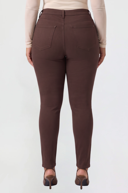 Ymi Women's plus Hyperstretch Skinny Pants
