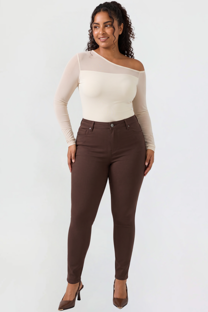 Ymi Women's plus Hyperstretch Skinny Pants