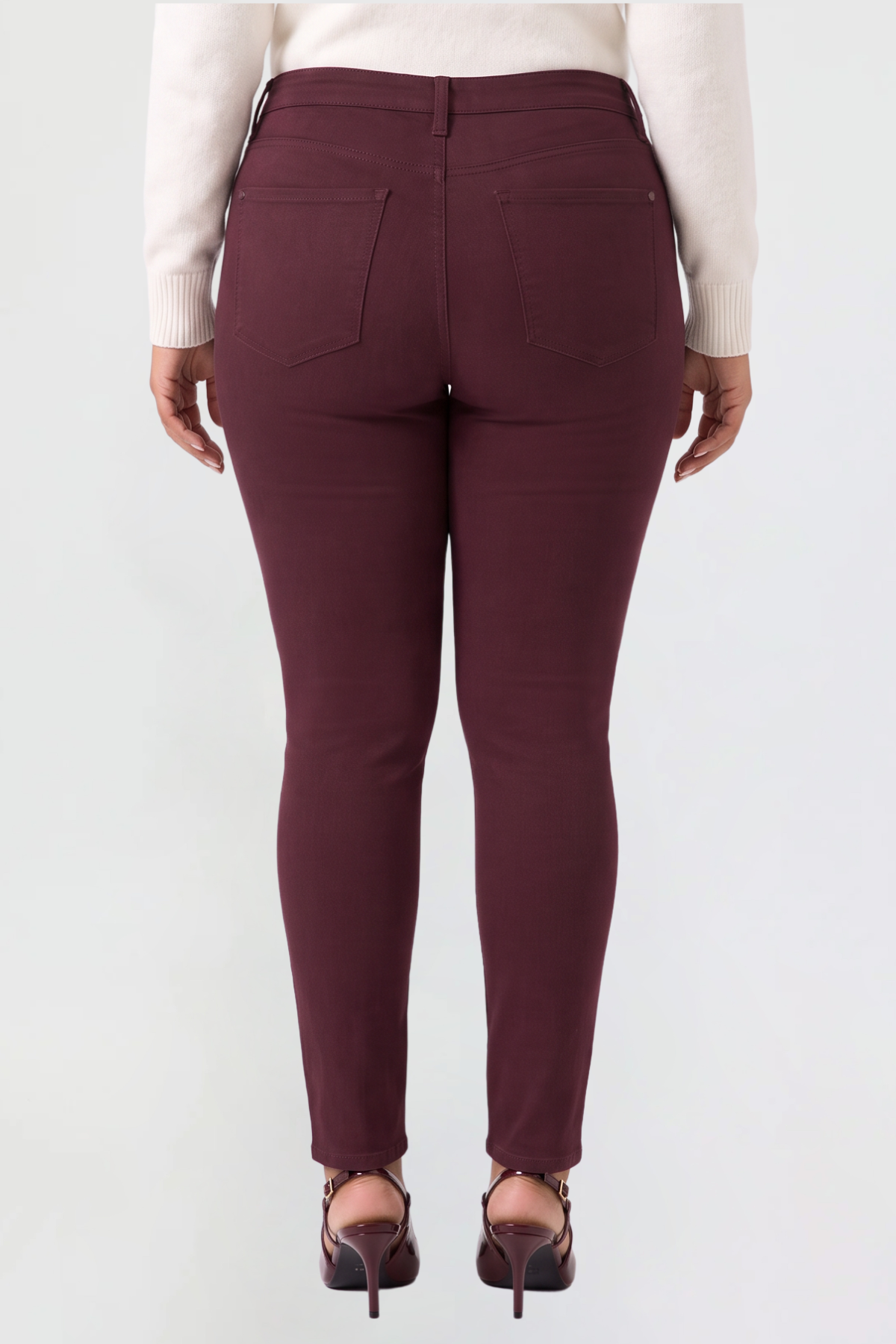 Ymi Women's plus Hyperstretch Skinny Pants