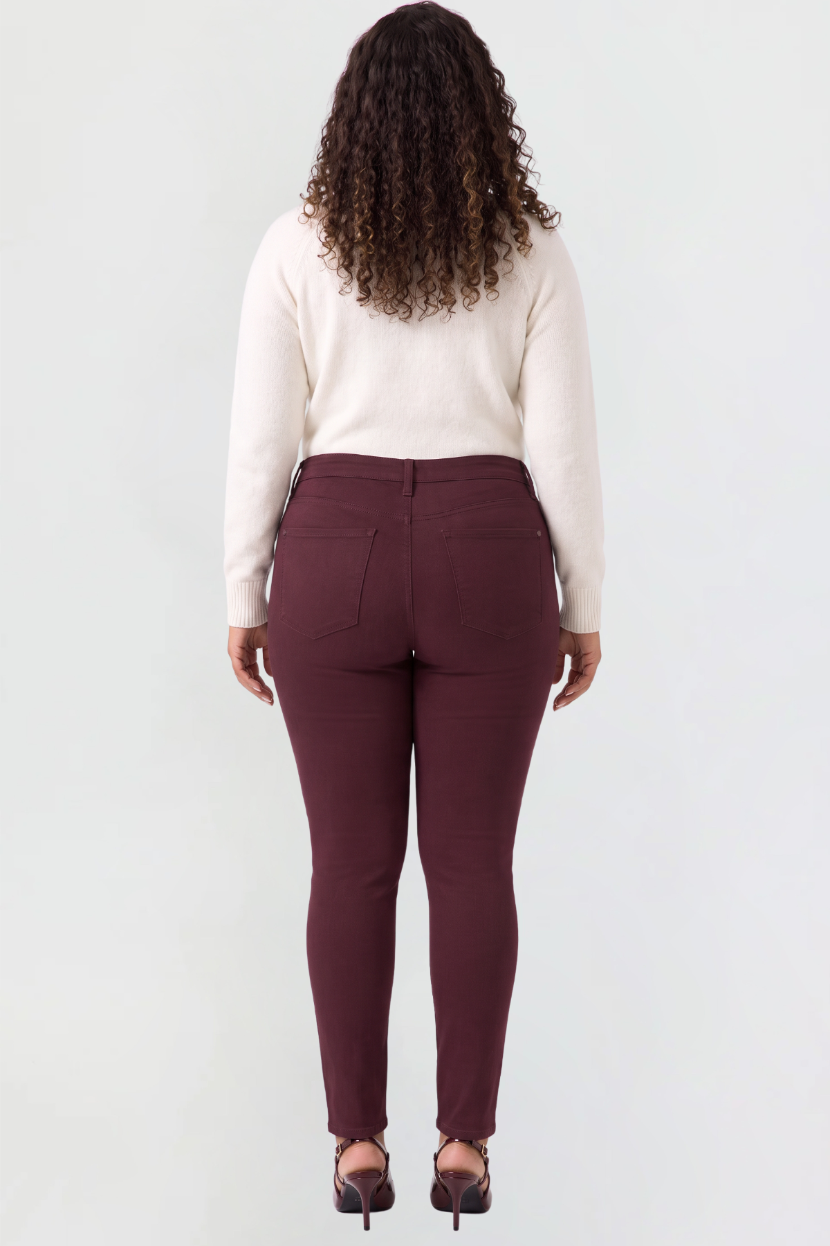 Ymi Women's plus Hyperstretch Skinny Pants