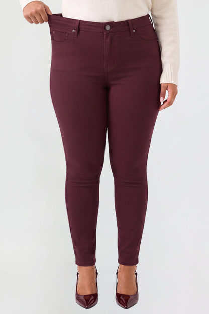 Ymi Women's plus Hyperstretch Skinny Pants