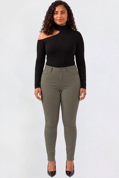 Ymi Women's plus Hyperstretch Skinny Pants