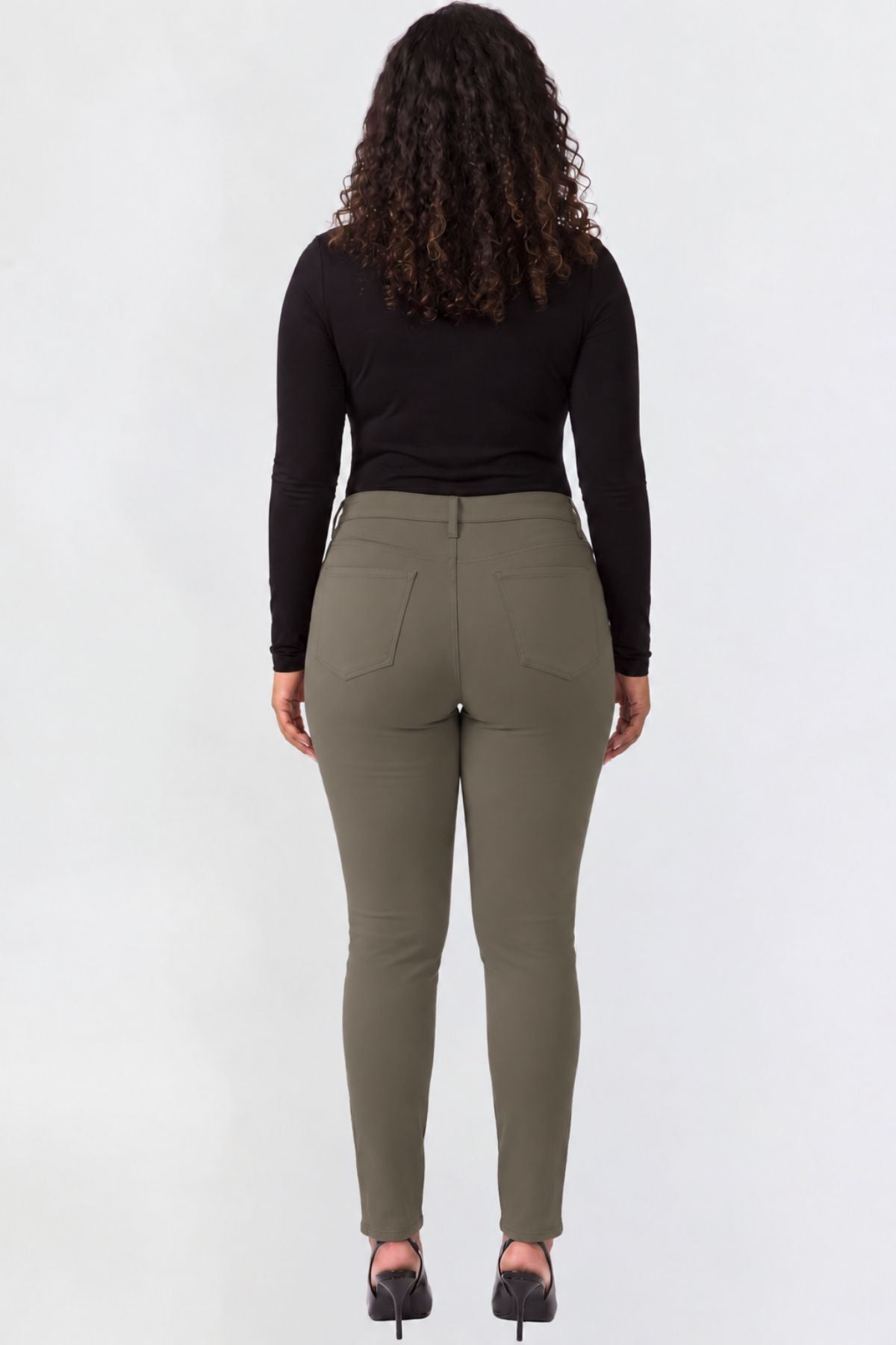 Ymi Women's plus Hyperstretch Skinny Pants