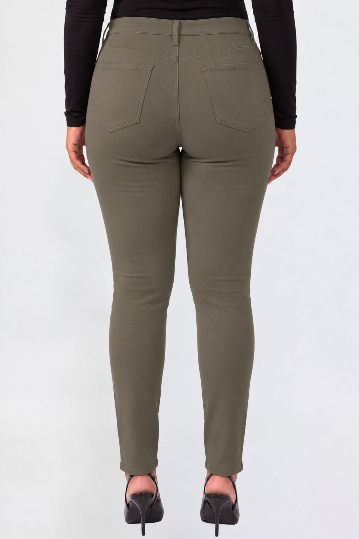 Ymi Women's plus Hyperstretch Skinny Pants
