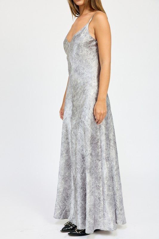 Emory Park Cruched Velvet Maxi Dress us.meeeshop - 