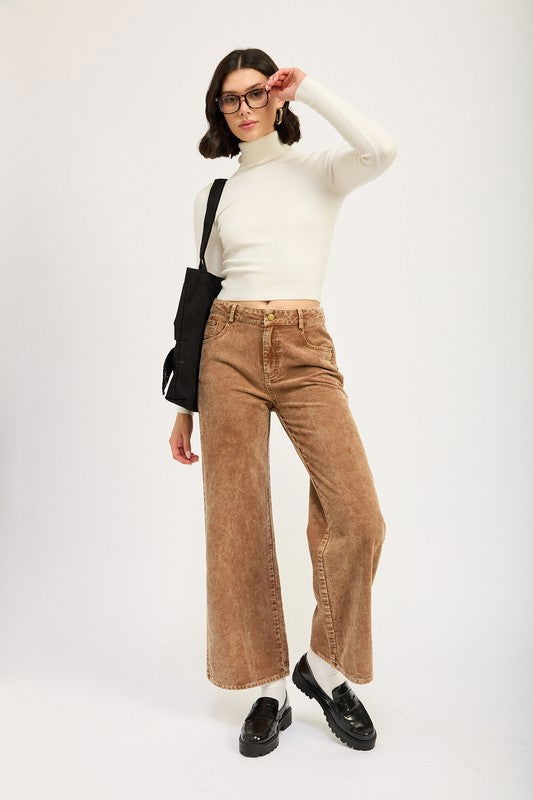 Emory Park Distrassed Corduroy Pants us.meeeshop - Pants