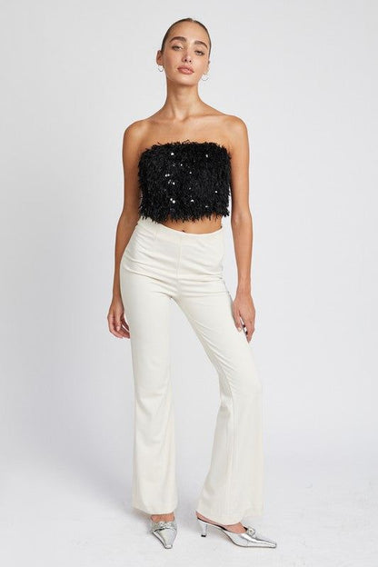 Emory Park Feather Tube Top us.meeeshop - 