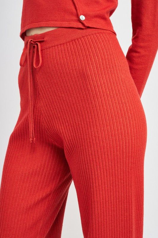 Emory Park | High Waist Baggy Loung Pants us.meeeshop - Pants