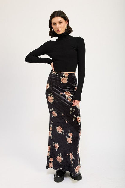 Emory Park High Waist Maxi Pencil Skirt us.meeeshop - Skirts