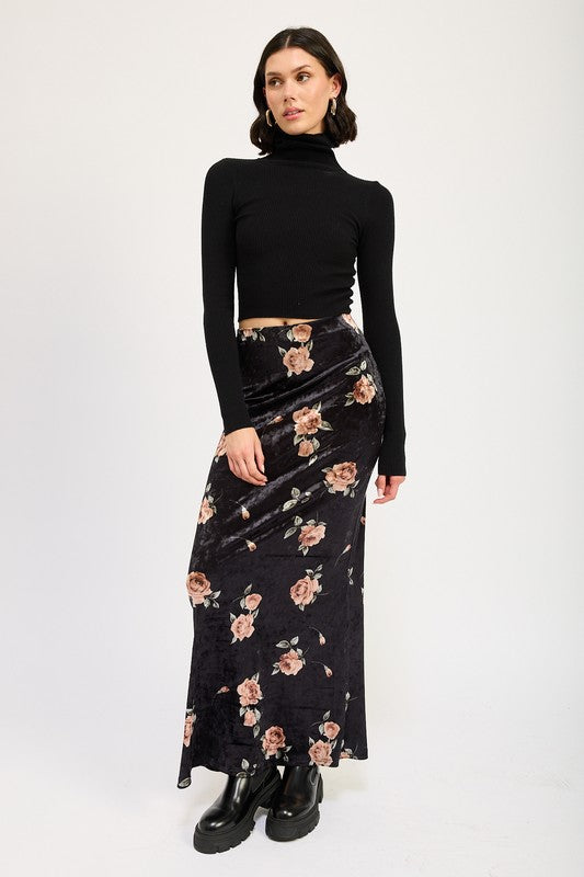 Emory Park High Waist Maxi Pencil Skirt us.meeeshop - 