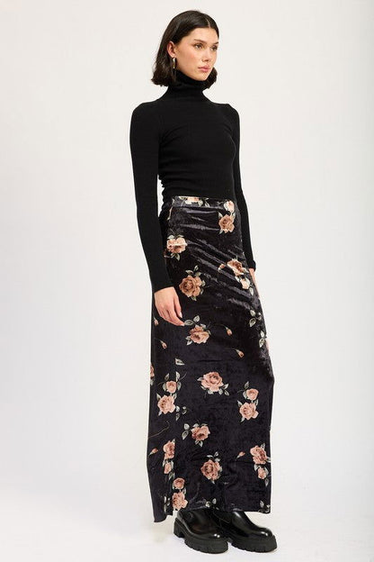 Emory Park High Waist Maxi Pencil Skirt us.meeeshop - 