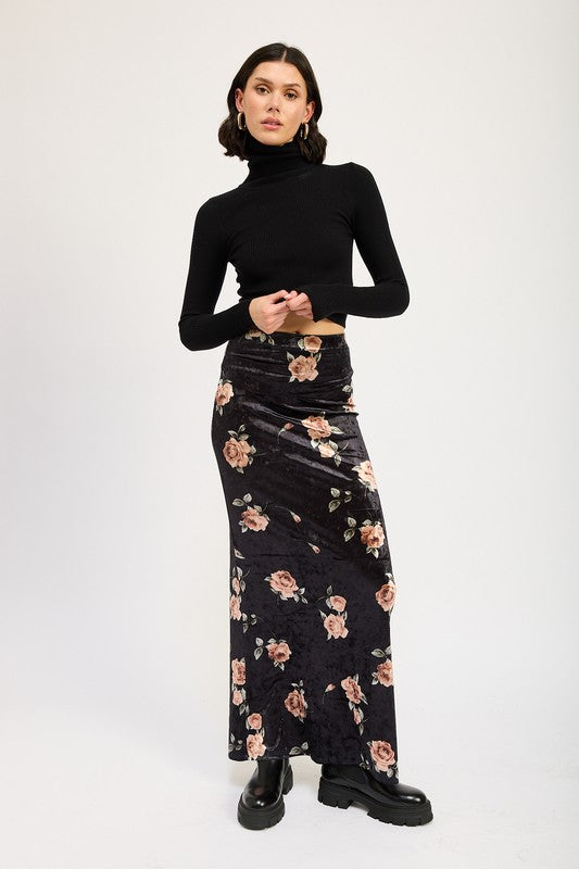 Emory Park High Waist Maxi Pencil Skirt us.meeeshop - 