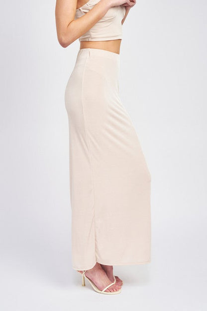 Emory Park | High Waisted Maxi Skirt | us.meeeshop