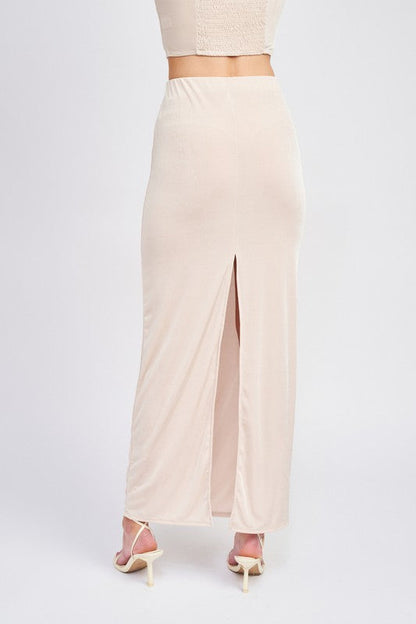 Emory Park | High Waisted Maxi Skirt | us.meeeshop