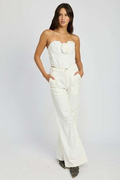 Emory Park High Waisted Wide Leg Pants us.meeeshop - 