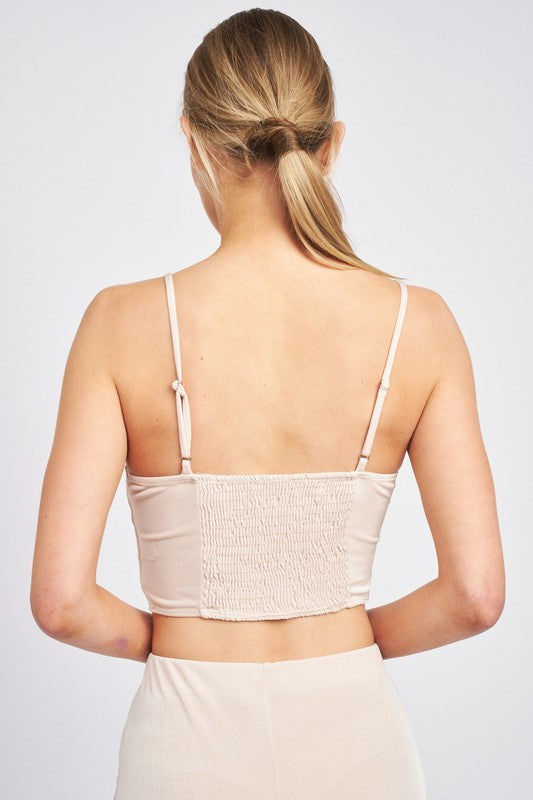 Emory Park | Laticce Front Cropped Cami | us.meeeshop