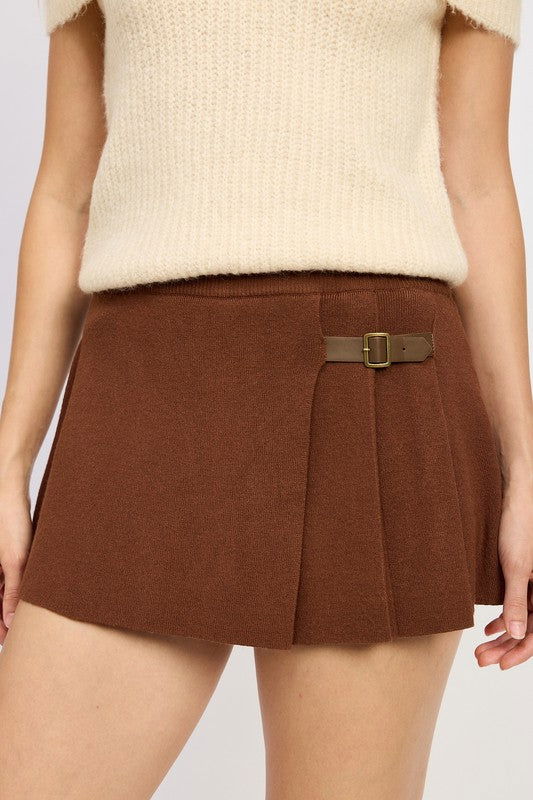 Emory Park Pleated Mini Skort us.meeeshop - 