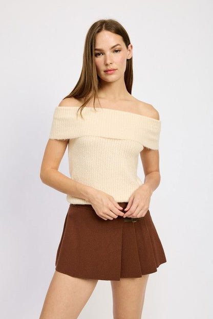 Emory Park Ribbed Tube Top us.meeeshop - 