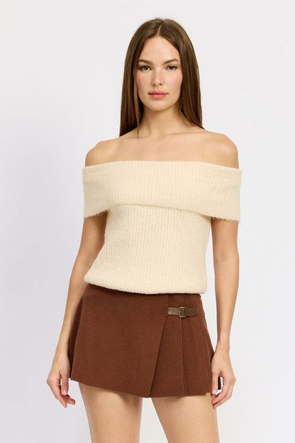 Emory Park Ribbed Tube Top us.meeeshop - Shirts & Tops