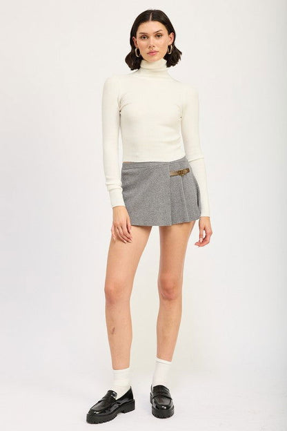 Emory Park Turtle Neck Long Sleeve Top us.meeeshop - 