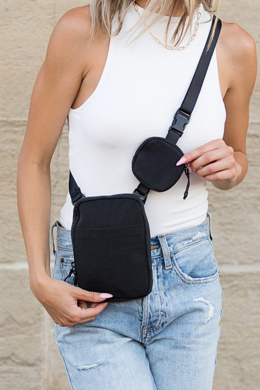 Eva Clippable/ Removable Coin Pouch Crossbody | us.meeeshop