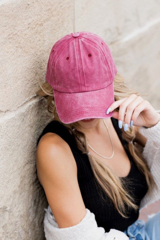 Everyday Washed Ball Cap us.meeeshop - 