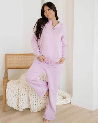 Harlow Half Zip Thumbhole Sleeve Hoodie Active Pants 2pcs Outfit