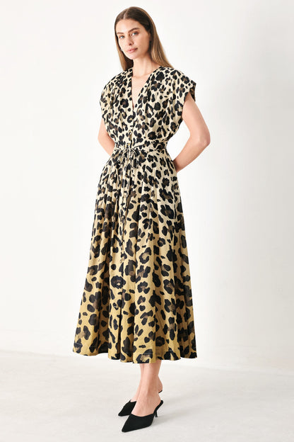 wild muse woven Wild Muse Woven Midi Dress view 4 (dress) - shop at us.meeeshop