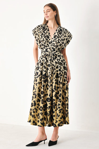 wild muse woven Wild Muse Woven Midi Dress view 5 (dress) - shop at us.meeeshop