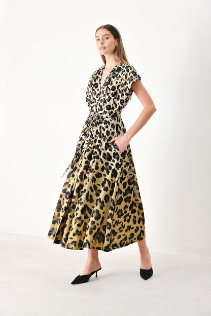 wild muse woven Wild Muse Woven Midi Dress view 6 (dress) - shop at us.meeeshop