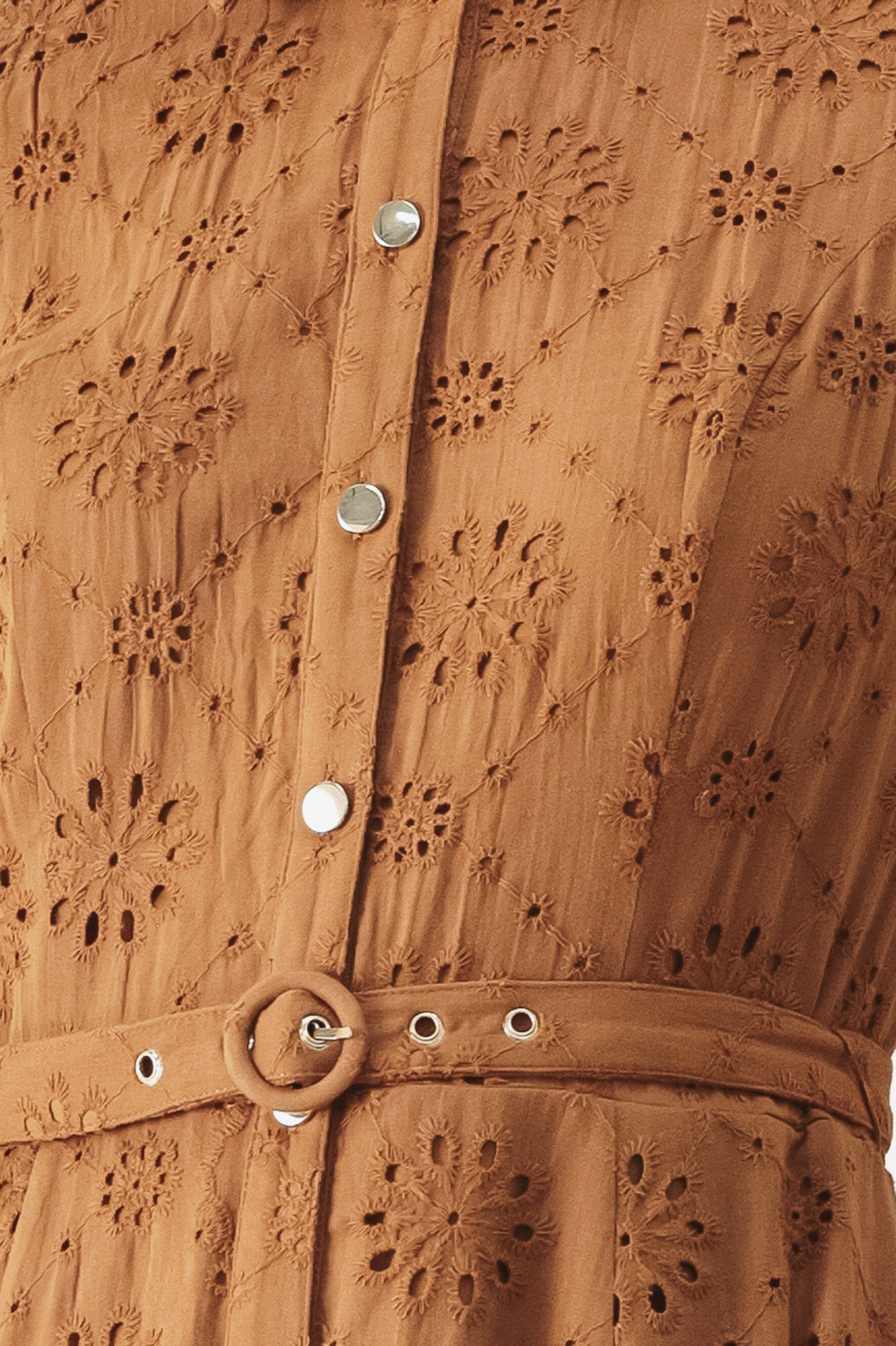 timeless love woven Timeless Love Woven Eyelet Midi Dress view 8 (dress) - shop at us.meeeshop