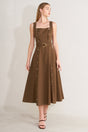 Sweet Sienna Woven Midi Dress
