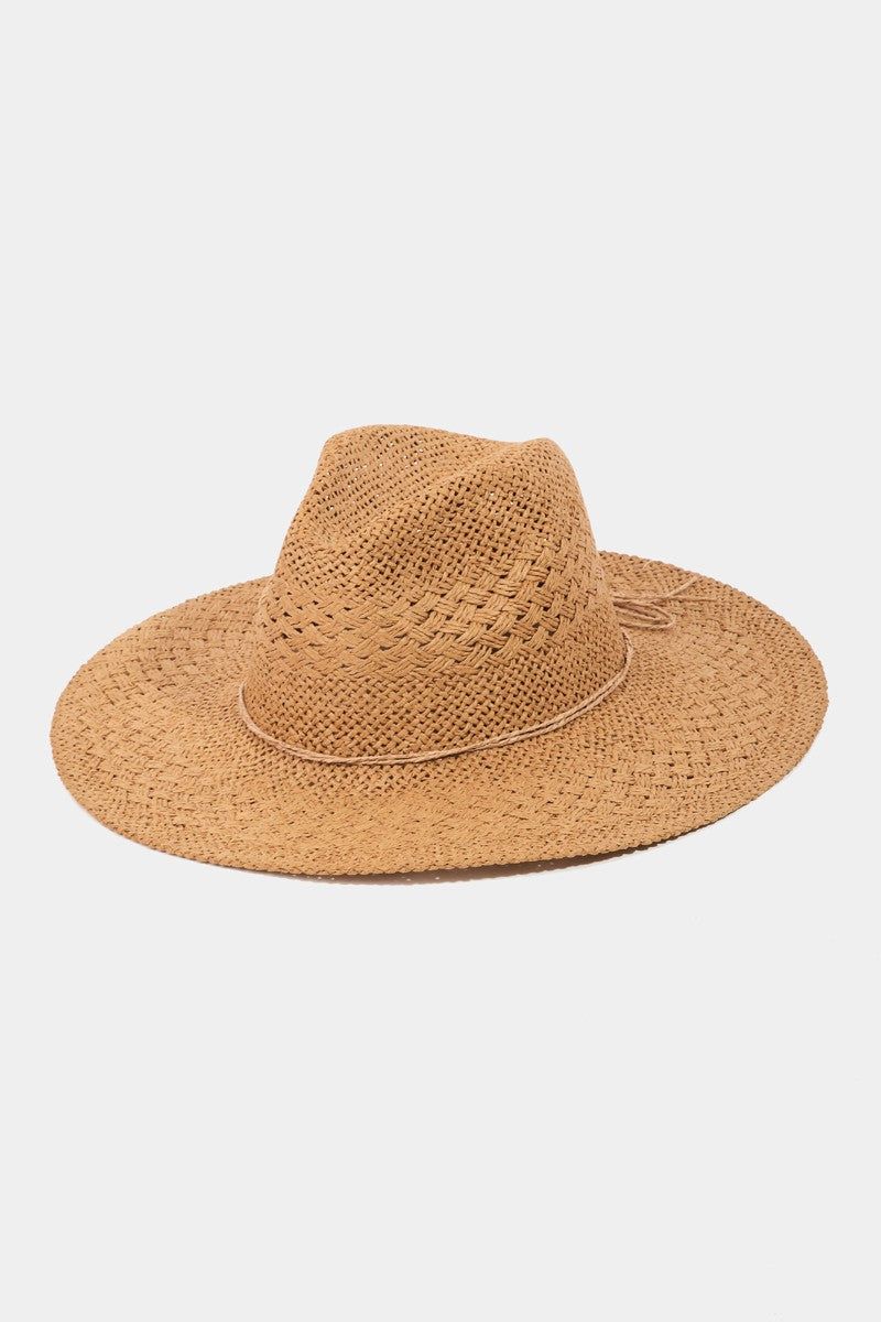 Fame Straw Braided Sun Hat | us.meeeshop