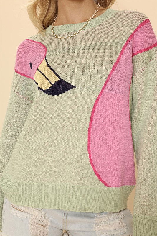 Flamingo sweater us.meeeshop - 