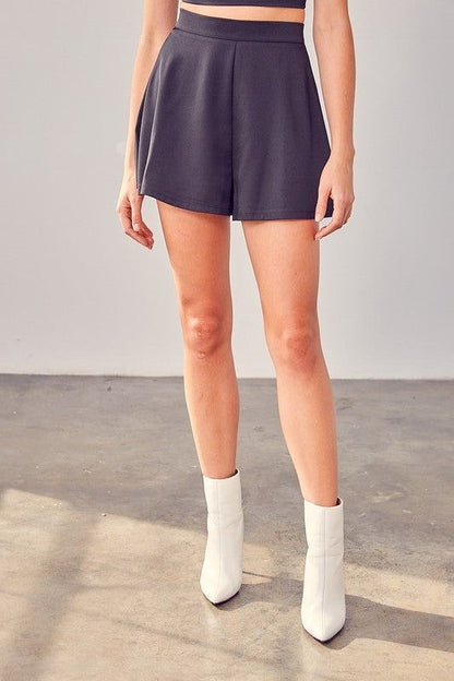 Flare Shorts us.meeeshop - 