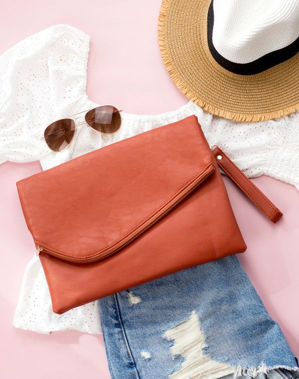 Foldover Envelope Clutch - us.meeeshop