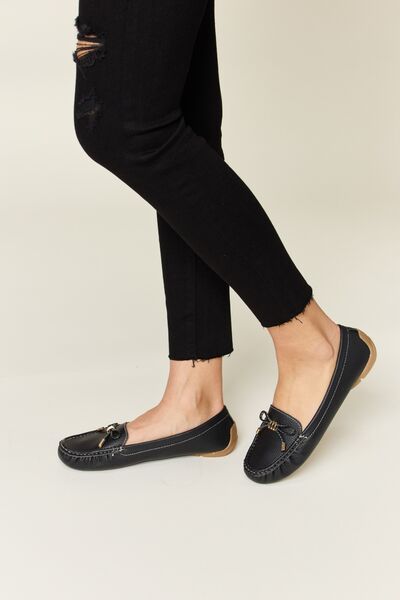 Forever Link Slip On Bow Flats Loafers us.meeeshop - 