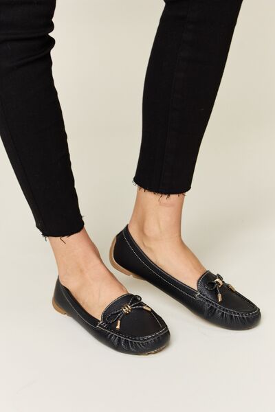 Forever Link Slip On Bow Flats Loafers us.meeeshop - 