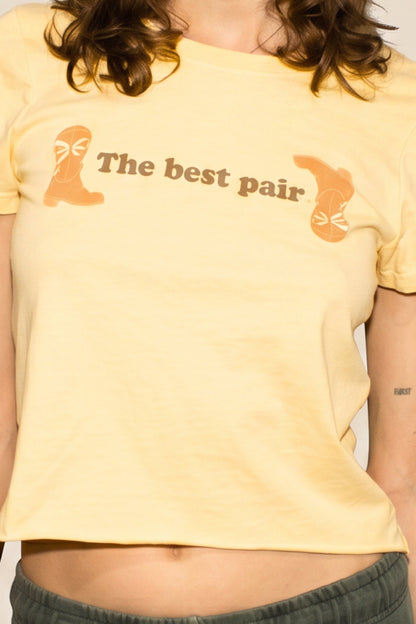 best pair boots Best Pair of Boots Tee view 2 (top) - shop at us.meeeshop