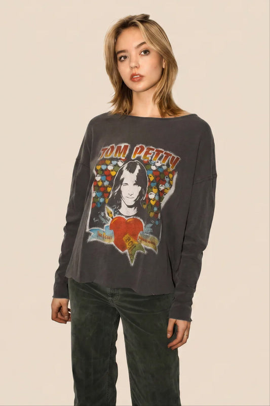 tom petty long Tom Petty Long Sleeve Top view 2 (top) - shop at us.meeeshop