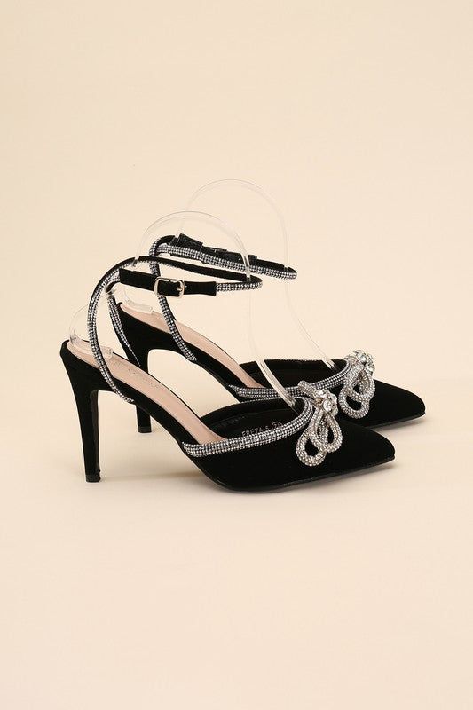 Freya-5 Double Bow Heel us.meeeshop - 