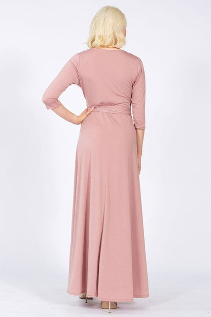 GRETA wrap dress - us.meeeshop