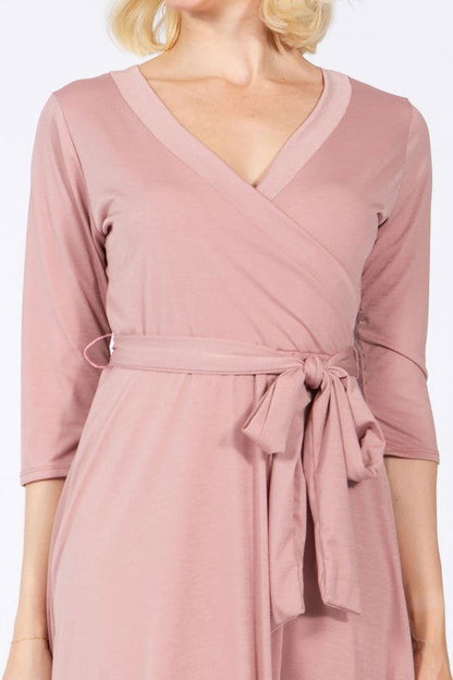 GRETA wrap dress - us.meeeshop