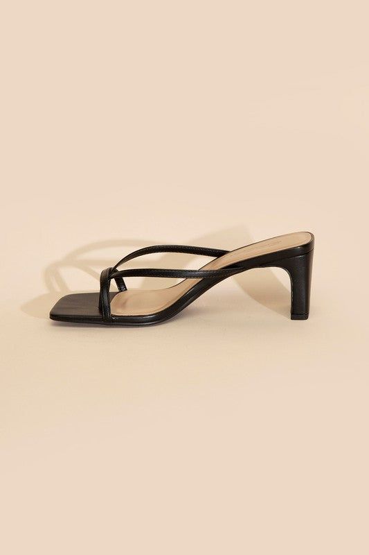 Gadget-S Thong Mule Heels - us.meeeshop