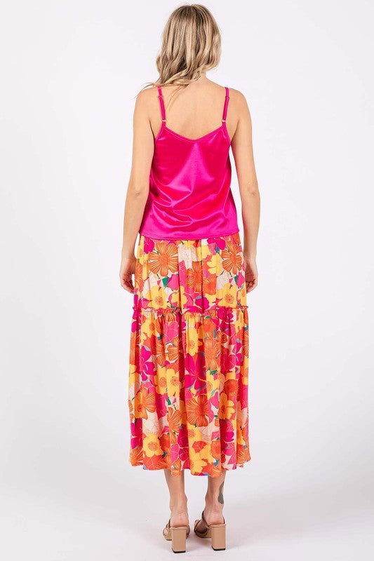 GeeGee Plus Satin Tank Top - us.meeeshop