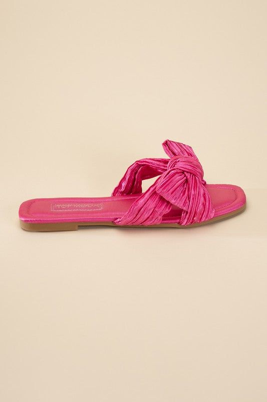 Gemma-66 Bow Flat Slides us.meeeshop - 