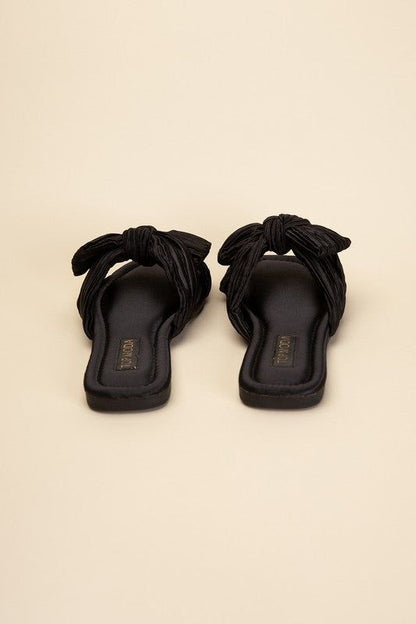 Gemma-66 Bow Flat Slides us.meeeshop - 