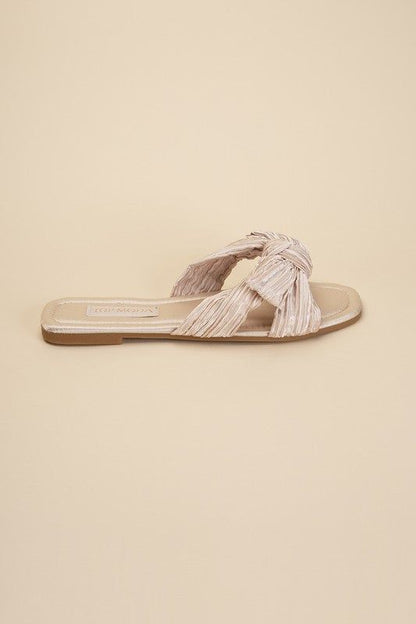 Gemma-66 Bow Flat Slides us.meeeshop - 