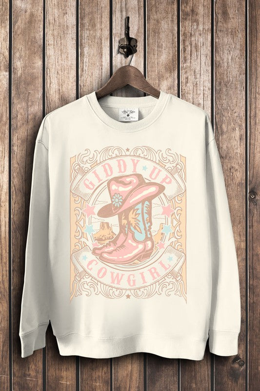 Giddy Up Cowgirl Sweatshirts | us.meeeshop