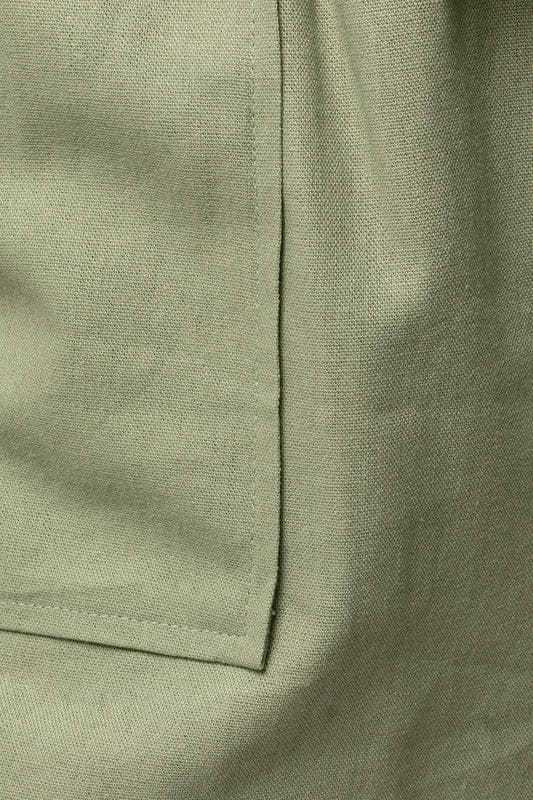 Gilli | Elastic Waist Front Pocket Roll-Up Shorts | us.meeeshop